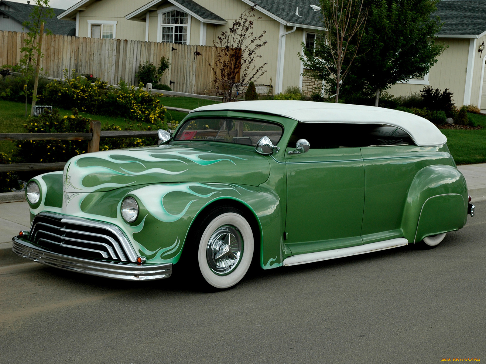 , custom, classic, car